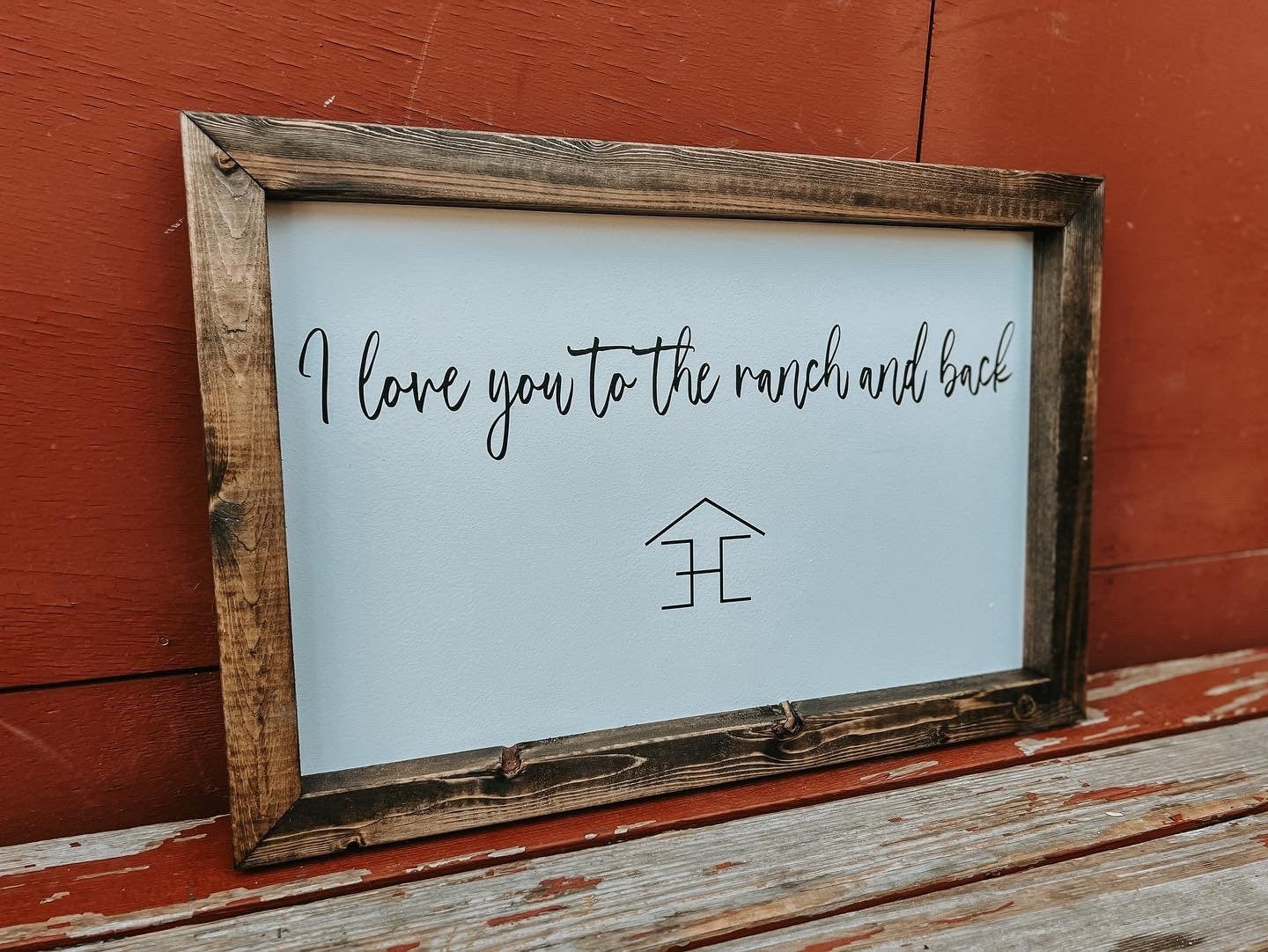 Customizable Handmade Rustic Sign