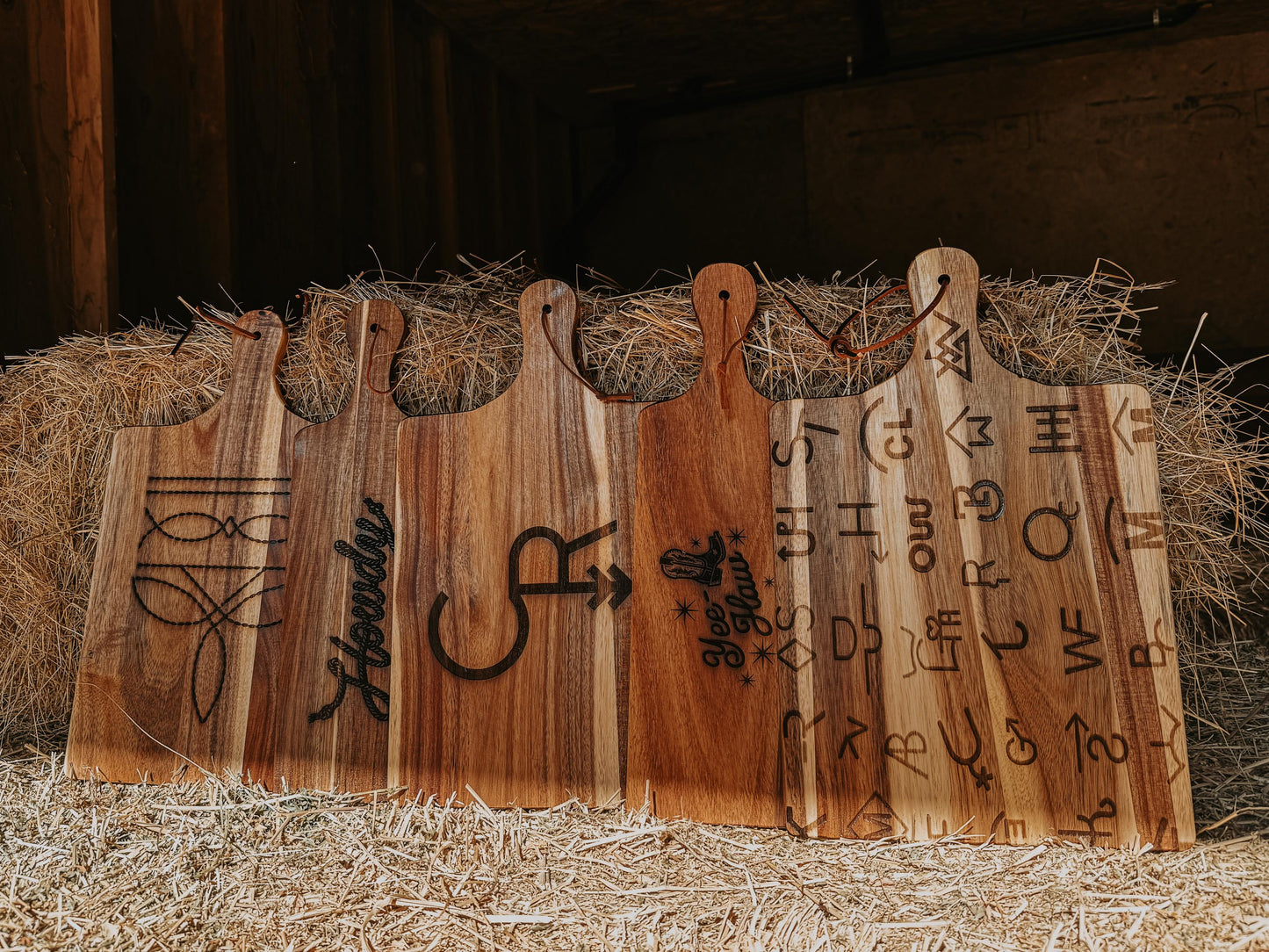 Engraved Western Cutting Board: Custom Design