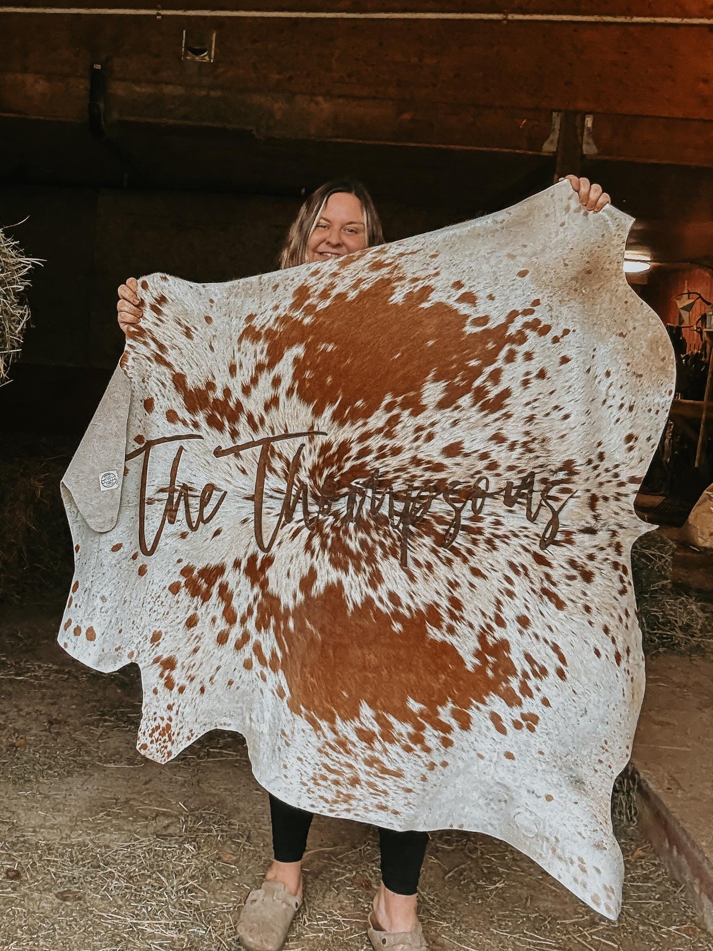 Customizable genuine leather cowhides